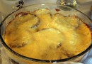Пикантные баклажаны запеченные с сыром