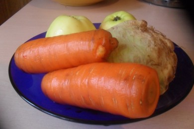 Салат диетический - приготовление