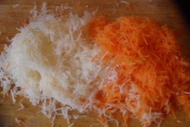 Салат диетический - приготовление