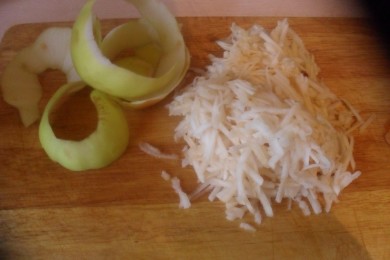 Салат диетический - приготовление