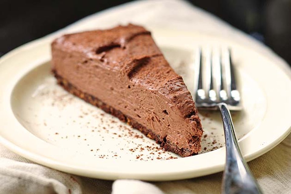 Шоколадный чизкейк из творога – пошаговый рецепт приготовления с фото