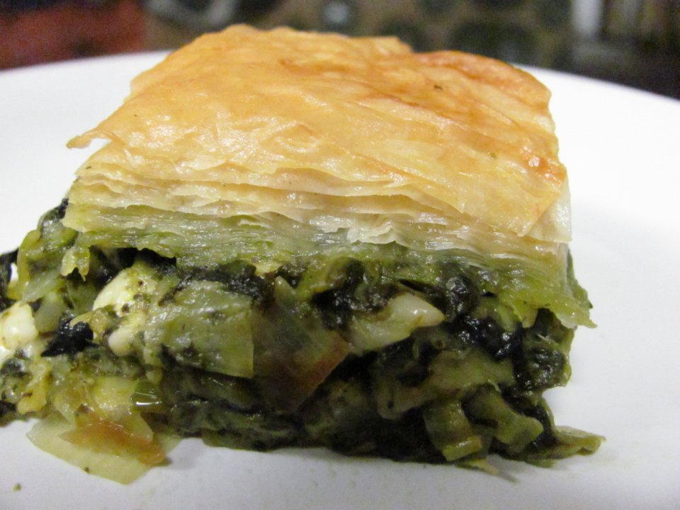 Греческий Spinach pie