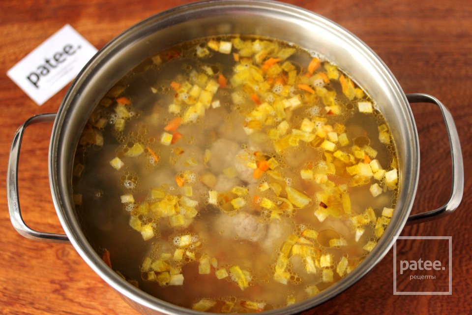 Суп с фрикадельками и цветной капустой рецепт с фото пошаговый