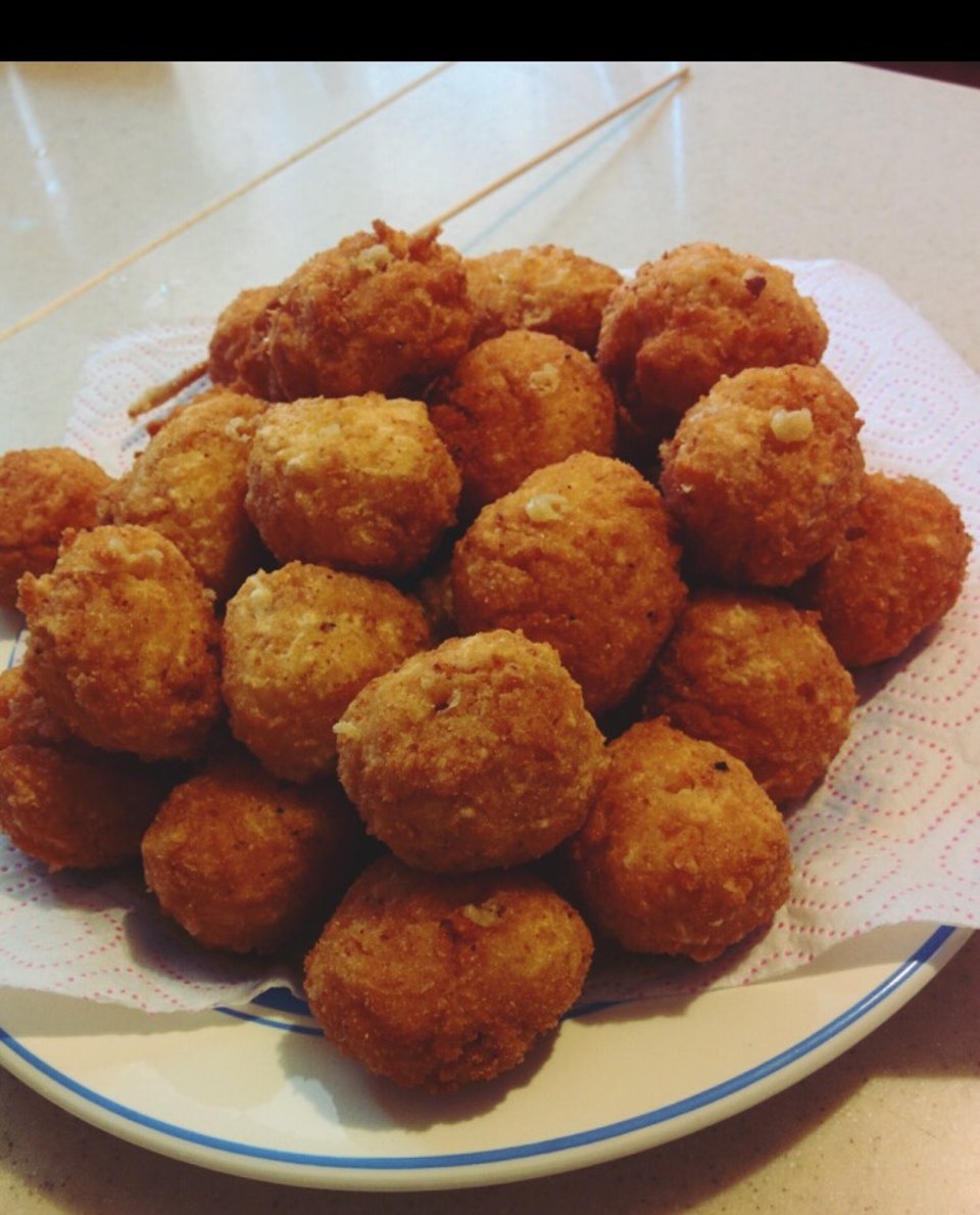 Сырные шарики рецепт во фритюре рецепт с фото