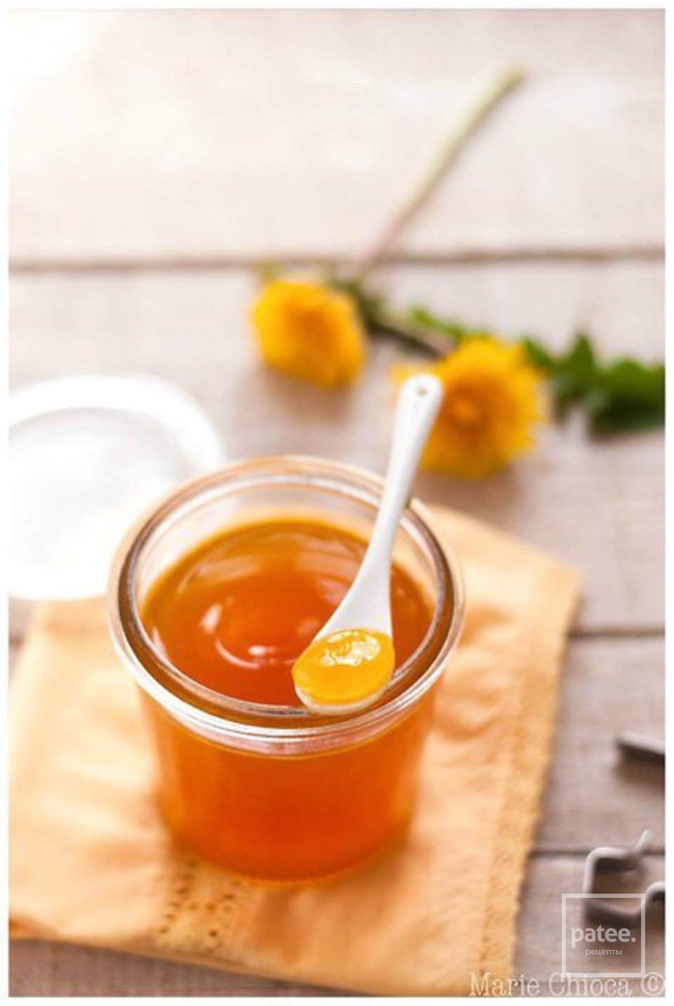 Мед из одуванчиков в домашних условиях рецепт с лимоном фото пошагово