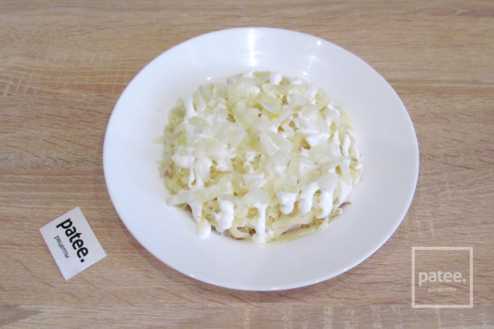 Салат невеста рецепт с фото с плавленным сыром рецепт с фото