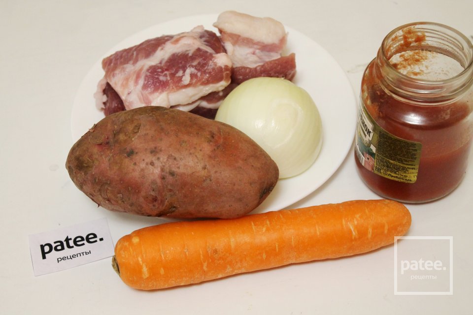 Рецепт из свинины с картошкой рецепт с фото в домашних условиях
