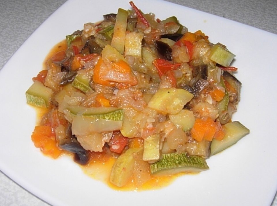 Рецепт овощного рагу в мультиварке с фото пошагово
