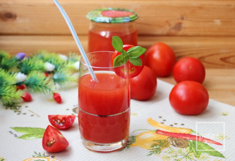 Как делают томатный сок
