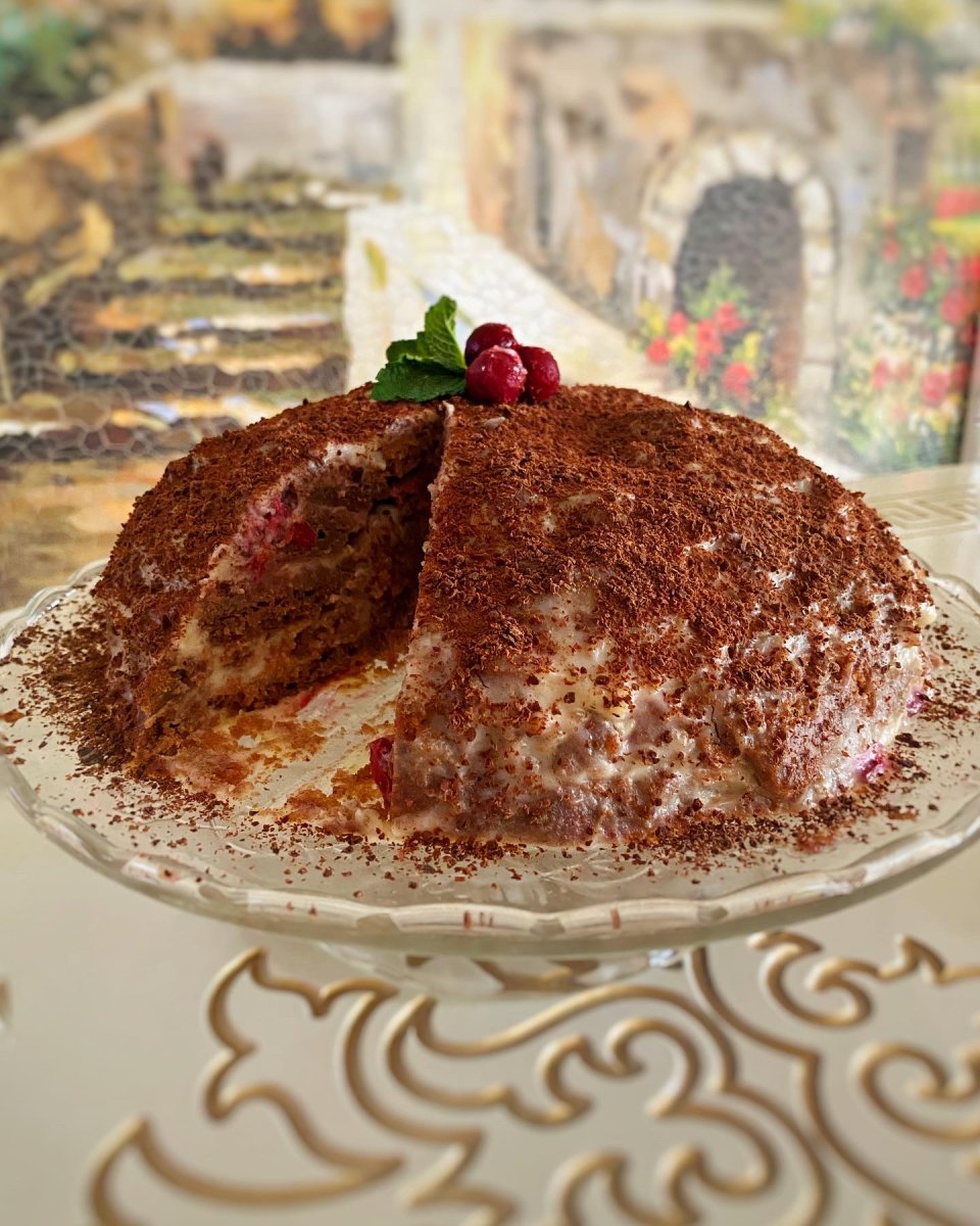 Торт с вишней - подборка лучших рецептов | Рецепты на manikyrsha.ru