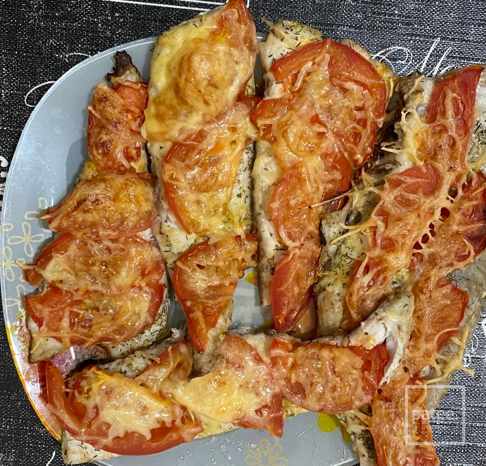 Рыба по-французски 🐟 с овощами - рецепт с фотографиями - Patee. Рецепты