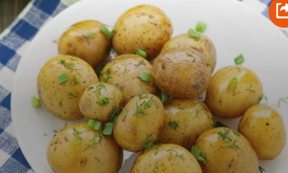 Вареный картофель