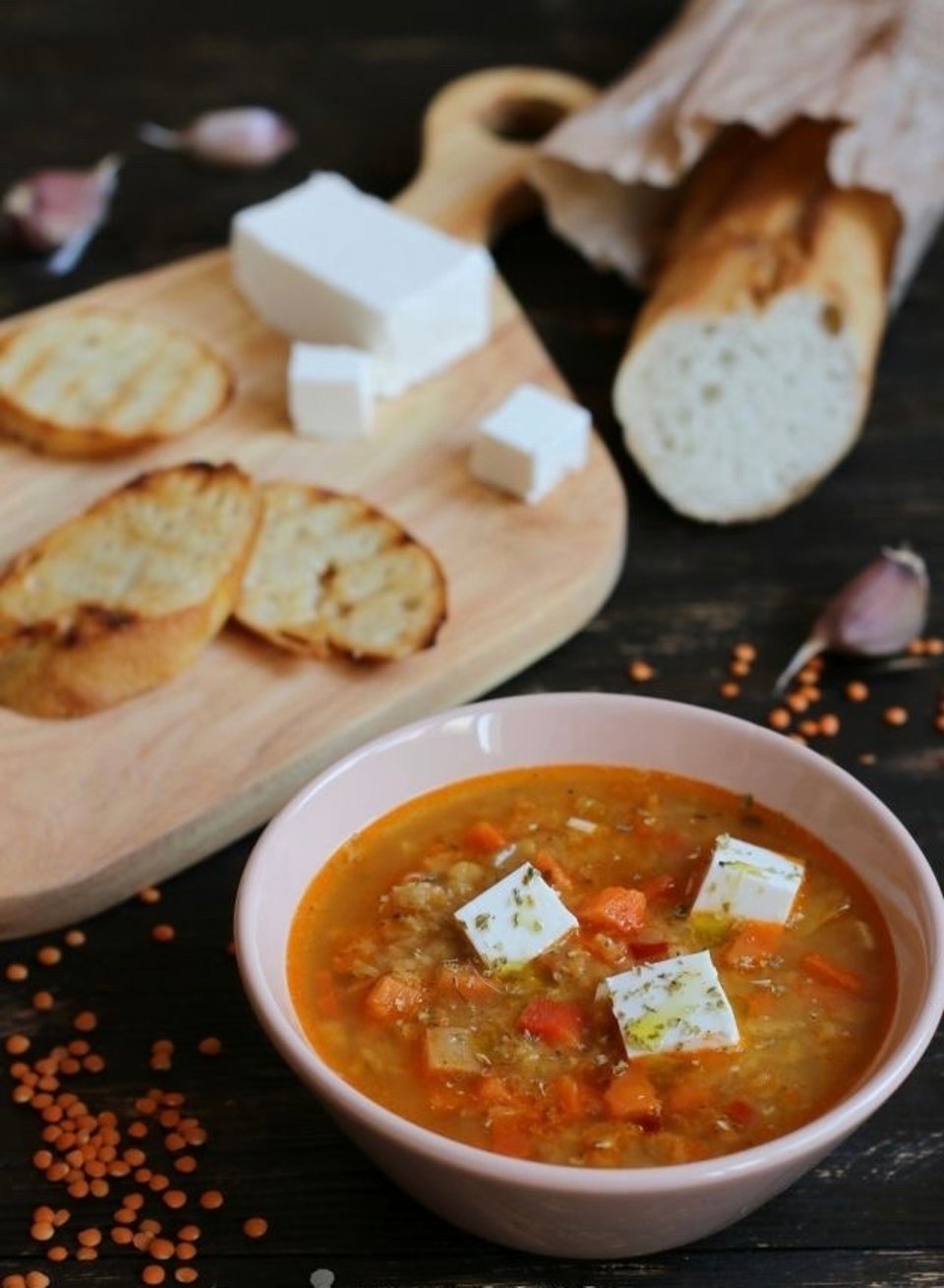 Факес (греческий суп с чечевицей) 🍲 - рецепт с фотографиями - Patee.  Рецепты