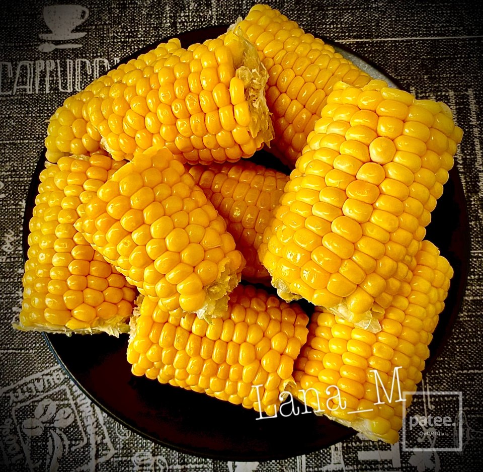 Вареная кукуруза 🌽 - рецепт для пароварки - Patee. Рецепты