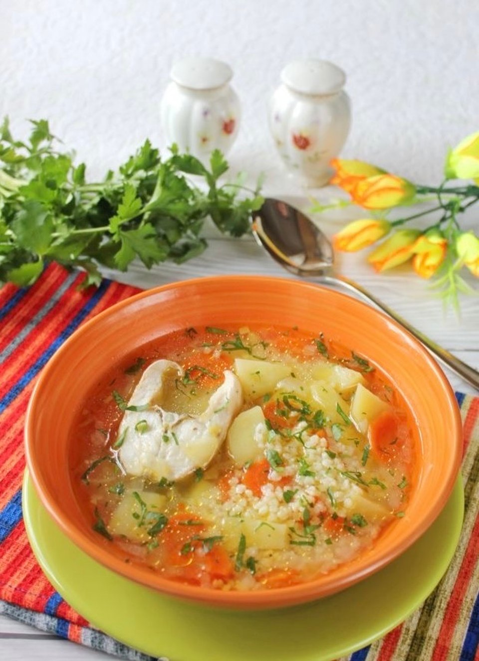 суп из судака рецепт с фото пошаговый