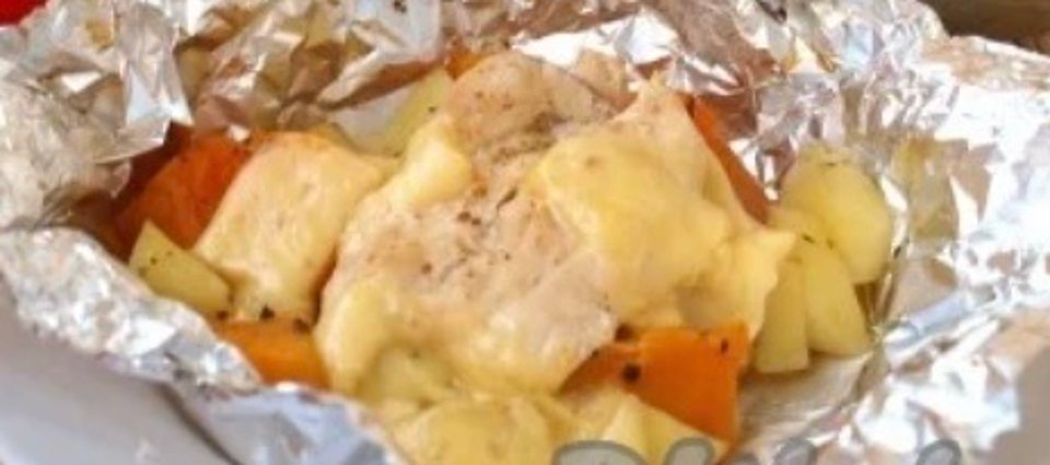 Куриное филе с тыквой на сковороде - 7 пошаговых фото в рецепте