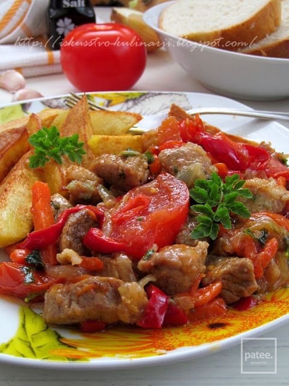 Шкворчащая сковородочка