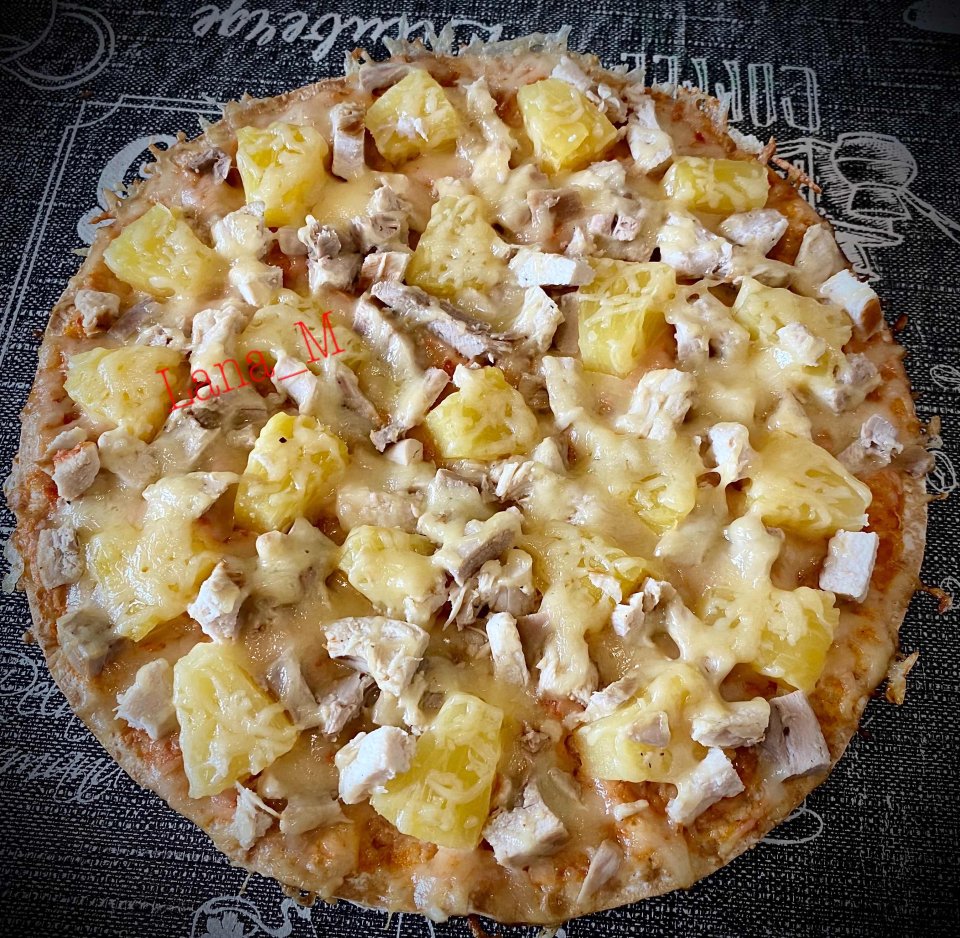 Гавайская пп пицца 🍕 - рецепт с фотографиями - Patee. Рецепты